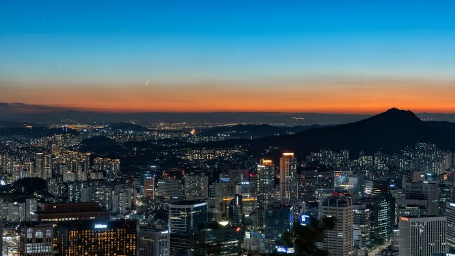首爾城市景觀 · 韓國